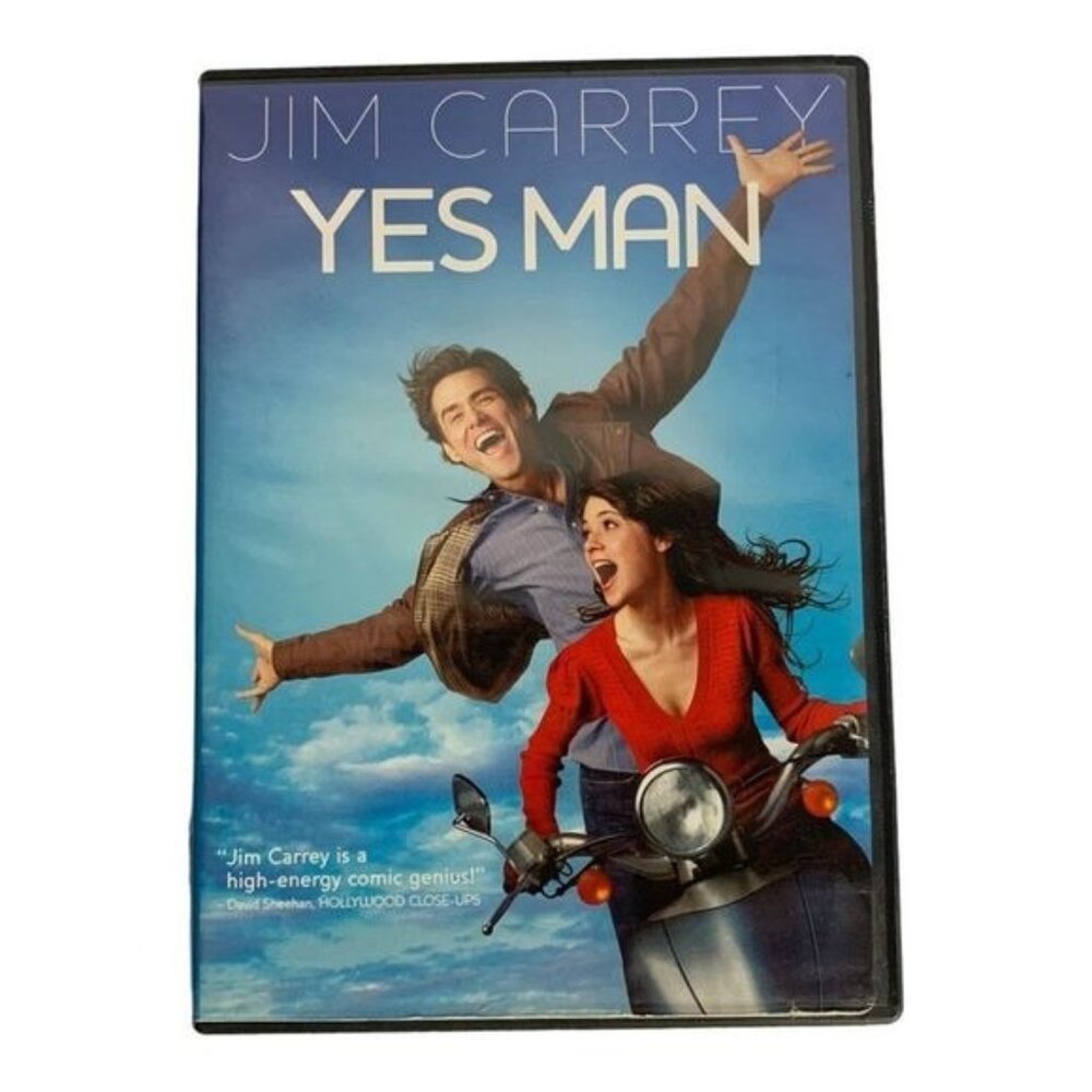 Jim Carrey Yes Man DVD Comedy Movie Widescreen & Full-Screen Format